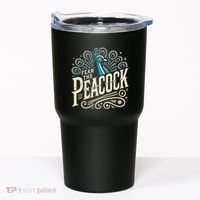 Fear The Peacock Peacocks Tumbler thumb 0