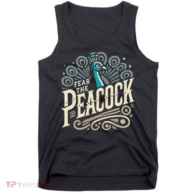 Fear The Peacock Peacocks Tank Top
