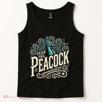 Fear The Peacock Peacocks Tank Top thumb 2