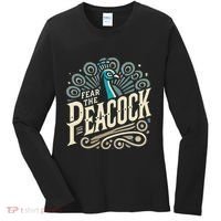 Fear The Peacock Peacocks Women's Long Sleeve Shirt thumb 0