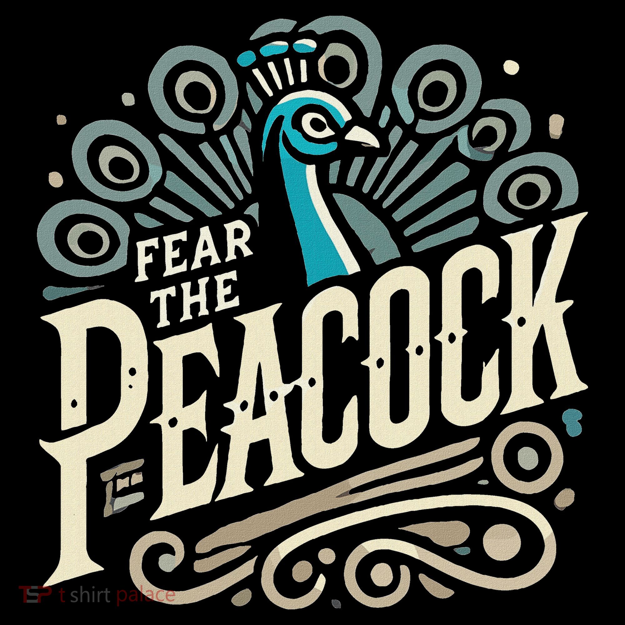 Fear The Peacock Peacocks Women's Long Sleeve Shirt