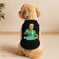 Funny Trump PatrickS Day Let The Shenanigans Begin Doggie Tank thumb 2