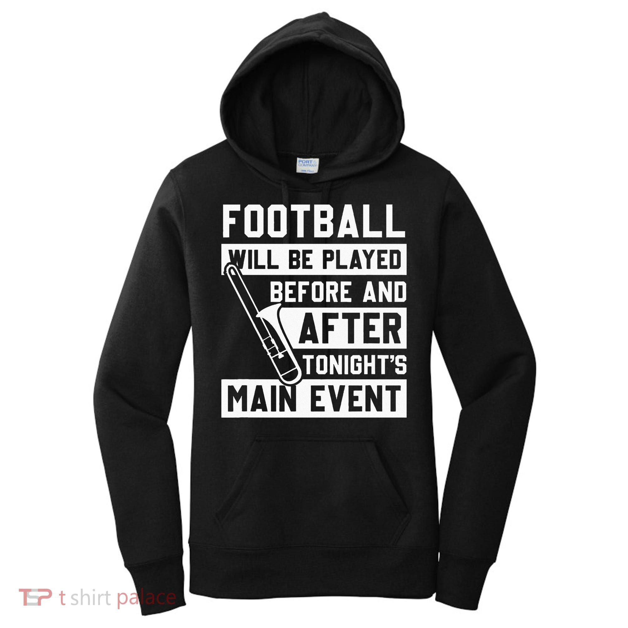 Funny Trombone Player Marching Band Women's Hoodie