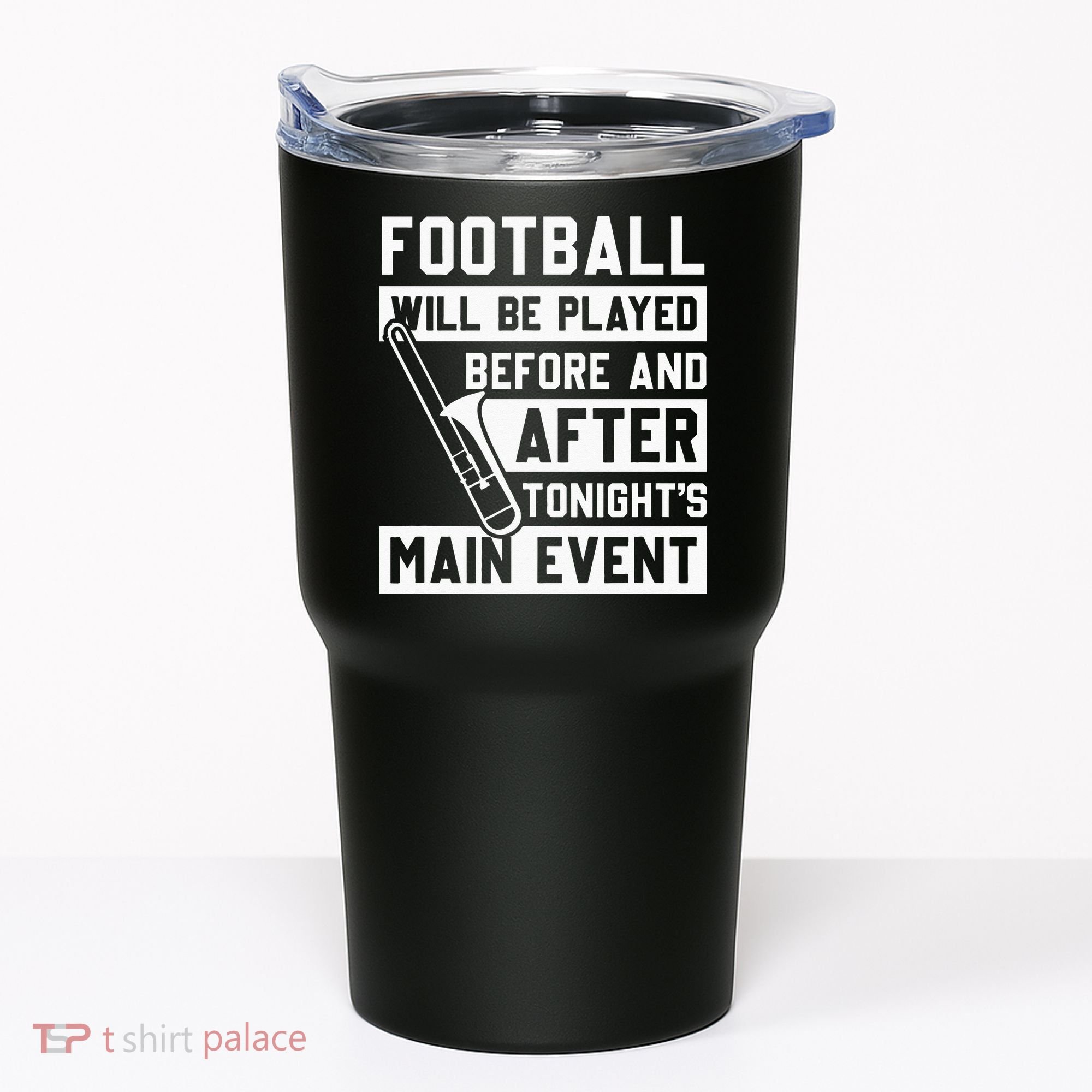 Funny Trombone Player Marching Band Tumbler