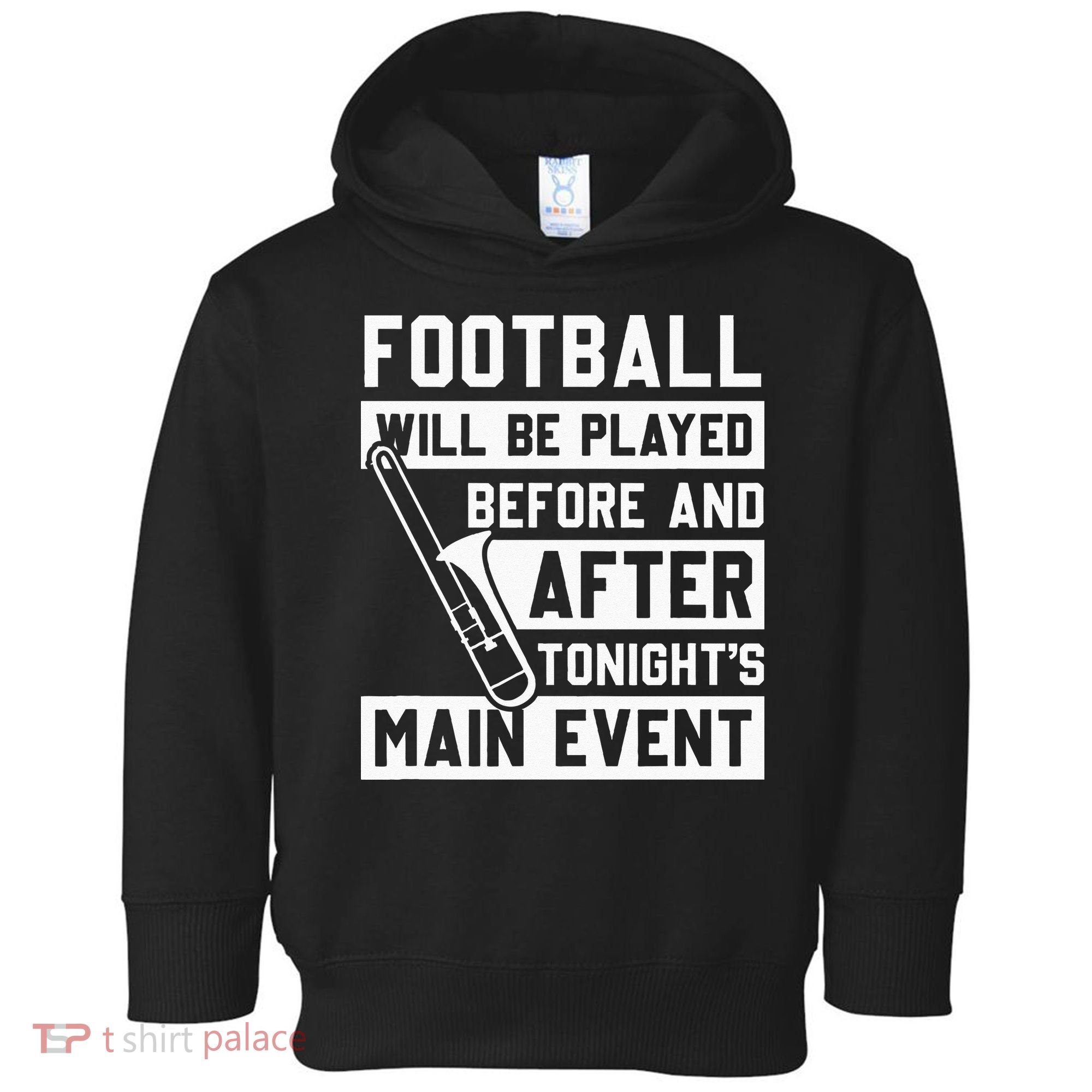 Funny Trombone Player Marching Band Toddler Hoodie