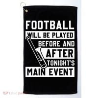 Funny Trombone Player Marching Band Golf Towel thumb 0