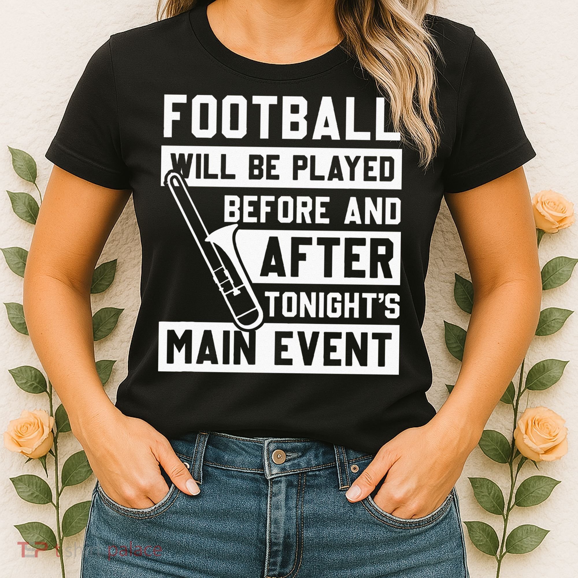 Funny Trombone Player Marching Band Women's T-Shirt