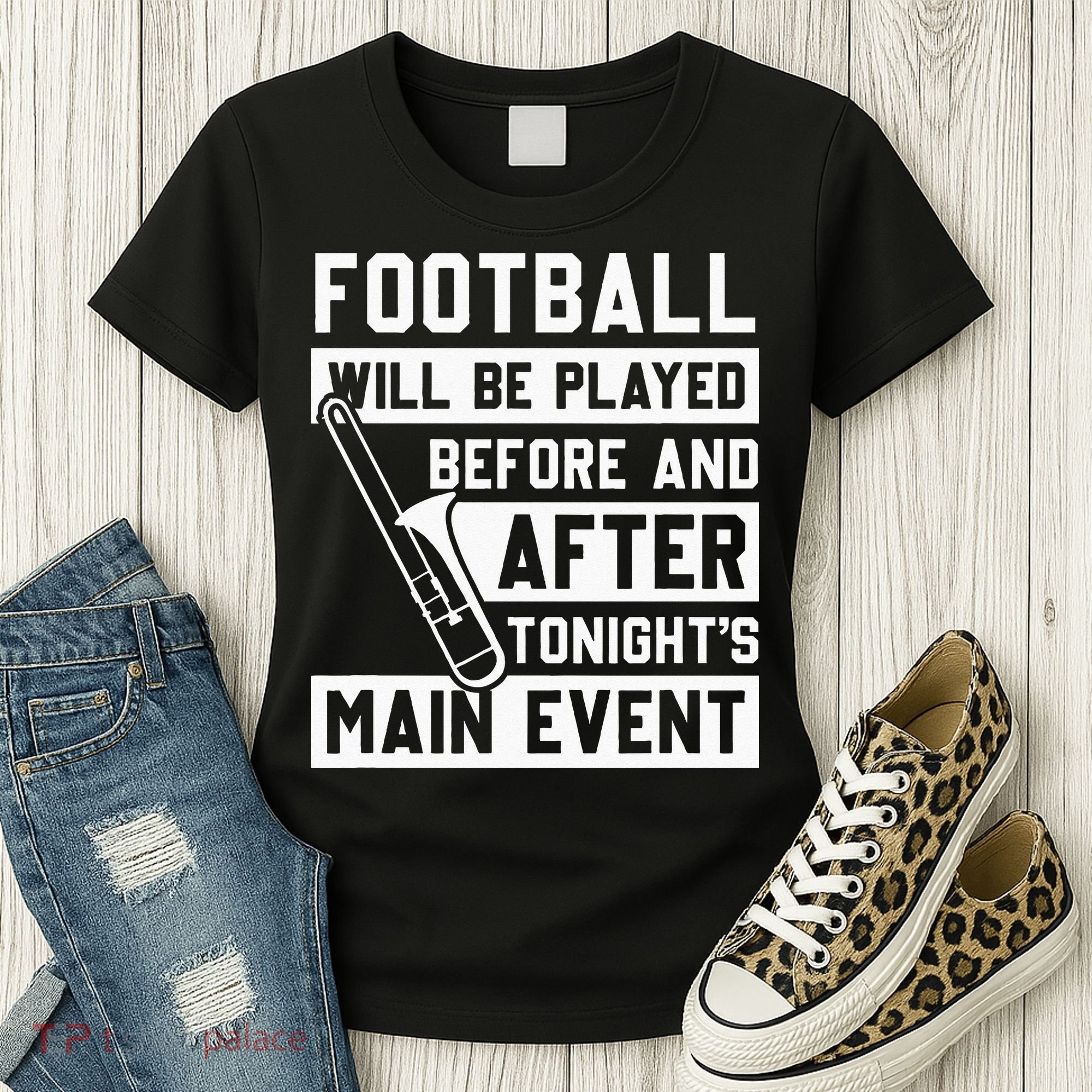 Funny Trombone Player Marching Band Women's T-Shirt