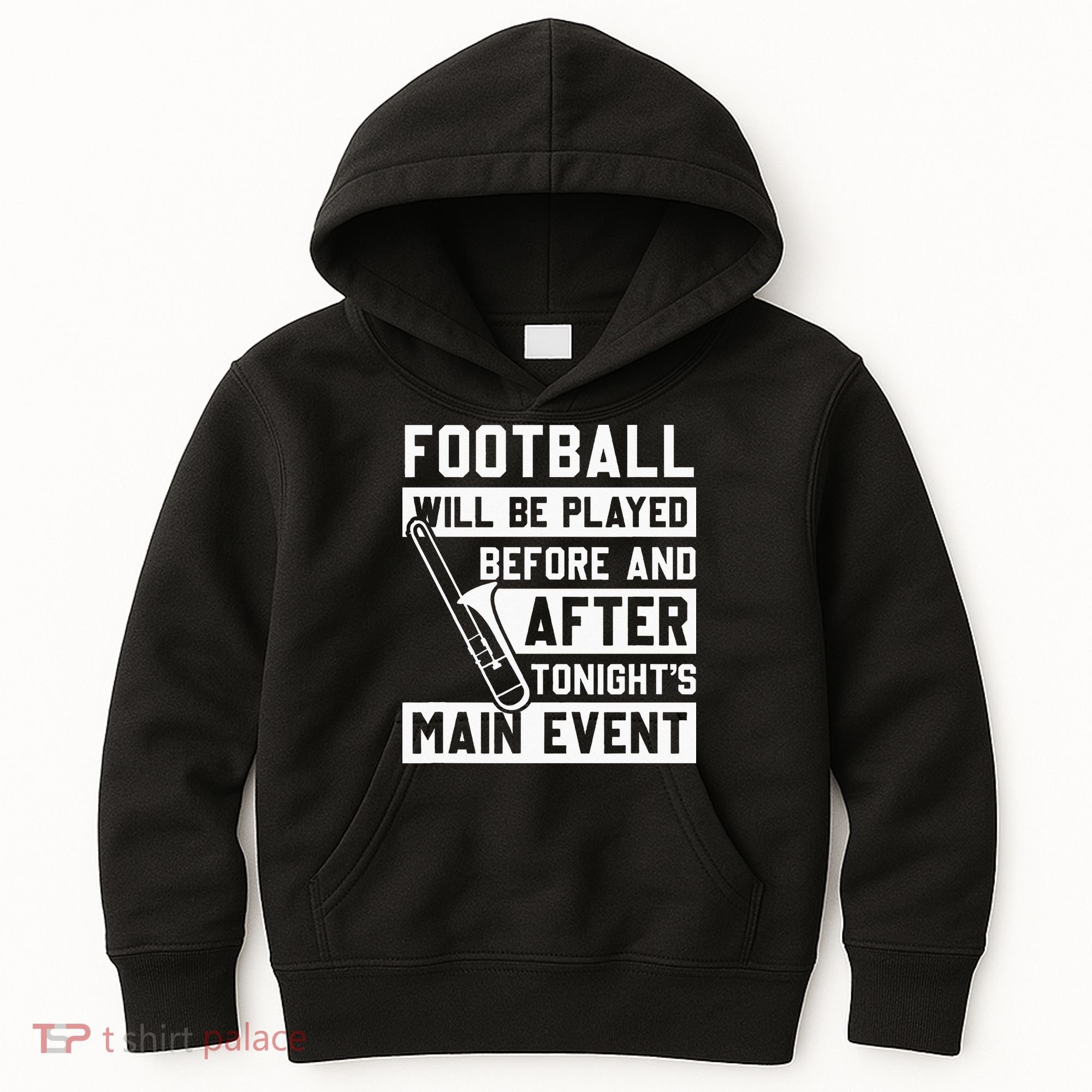 Funny Trombone Player Marching Band Kids Hoodie