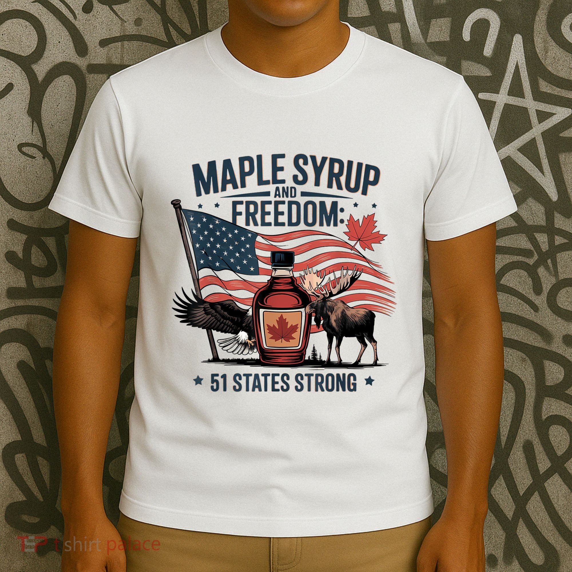 Funny Trump Quote Canada 51st State Of Usa T-Shirt