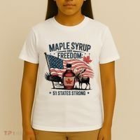 Funny Trump Quote Canada 51st State Of Usa T-Shirt thumb 4