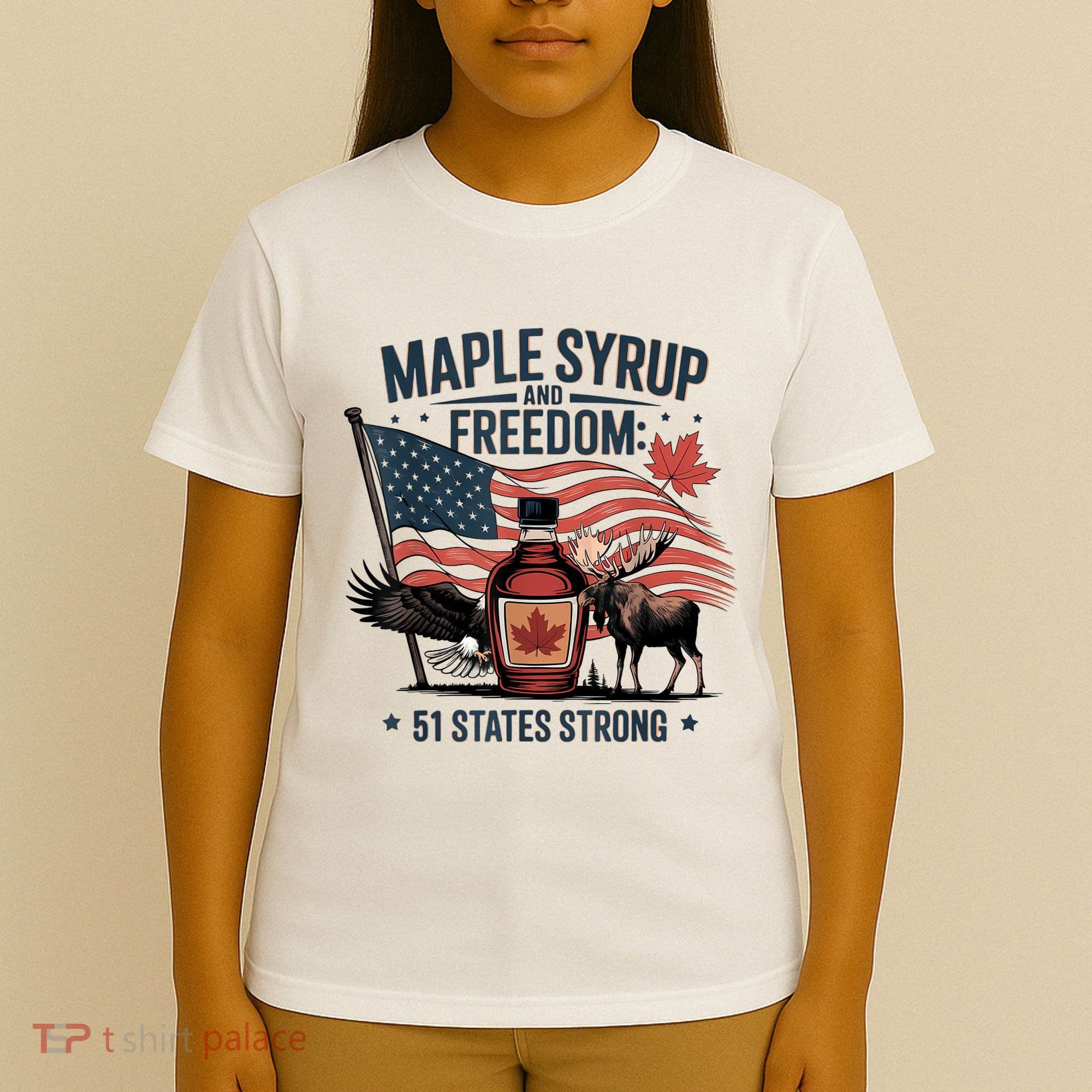 Funny Trump Quote Canada 51st State Of Usa T-Shirt