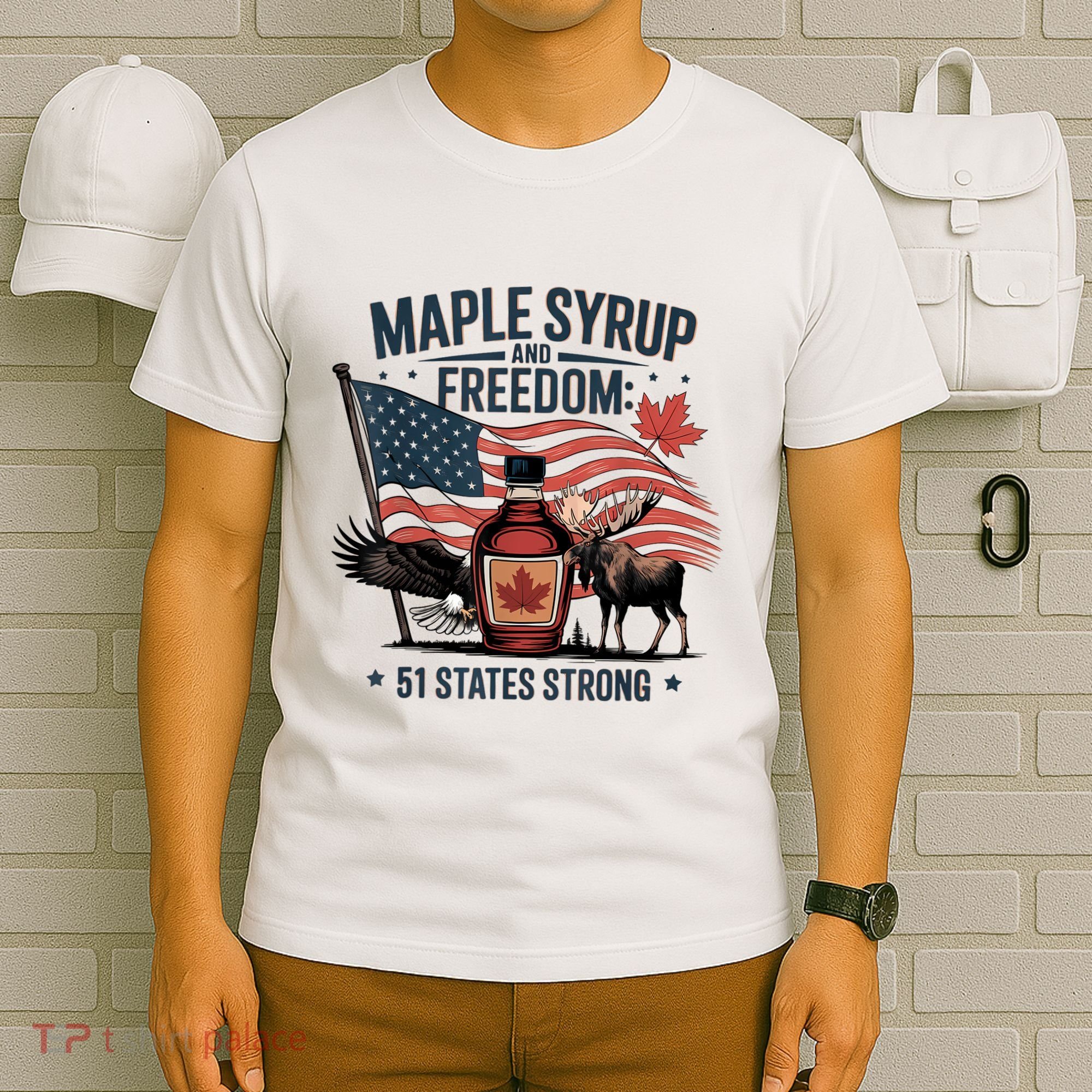 Funny Trump Quote Canada 51st State Of Usa T-Shirt