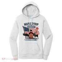 Funny Trump Quote Canada 51st State Of Usa Women's Hoodie thumb 0