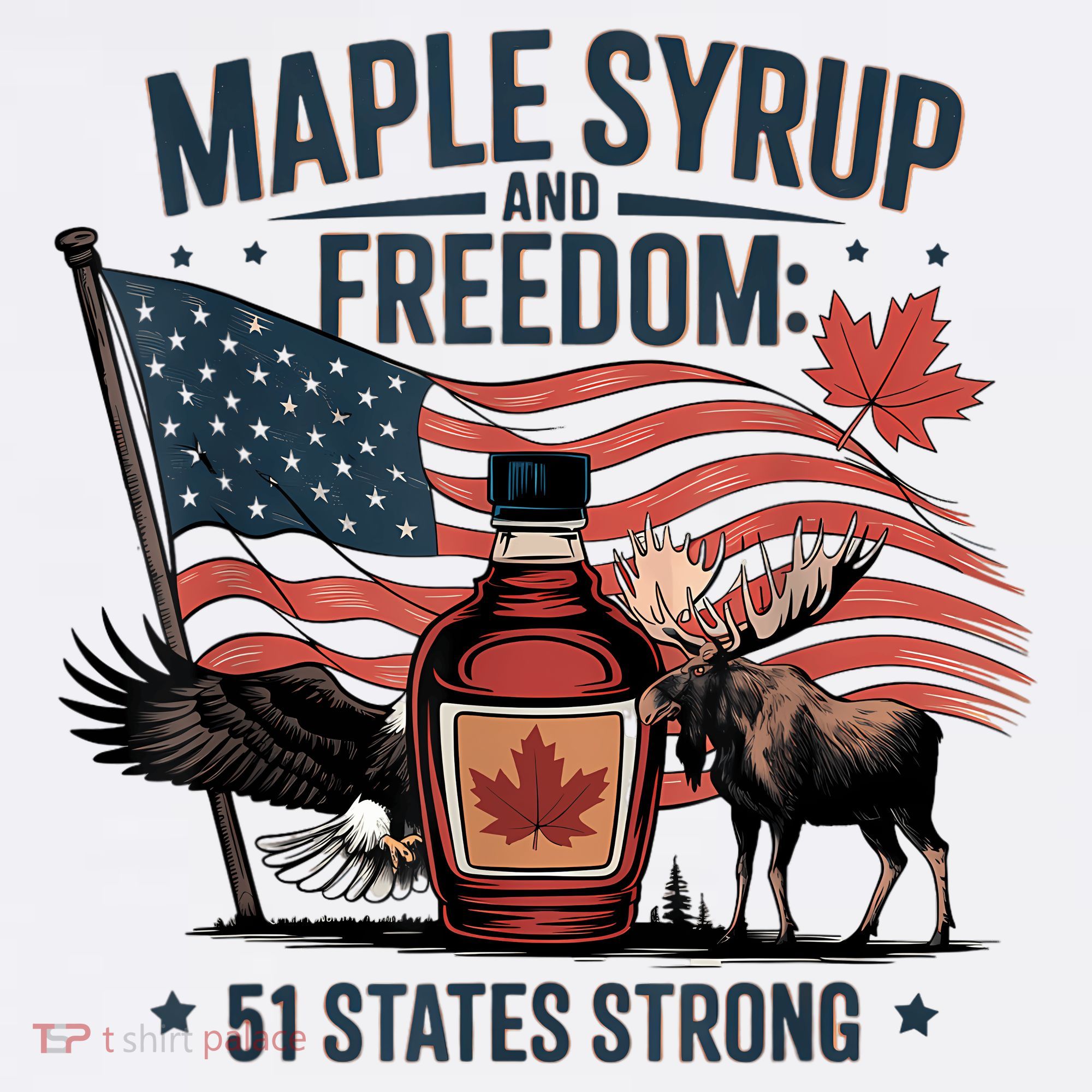 Funny Trump Quote Canada 51st State Of Usa Women's Tank Top