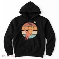 Funny Tennis Racket Cat Playing Tennis Hoodie thumb 0