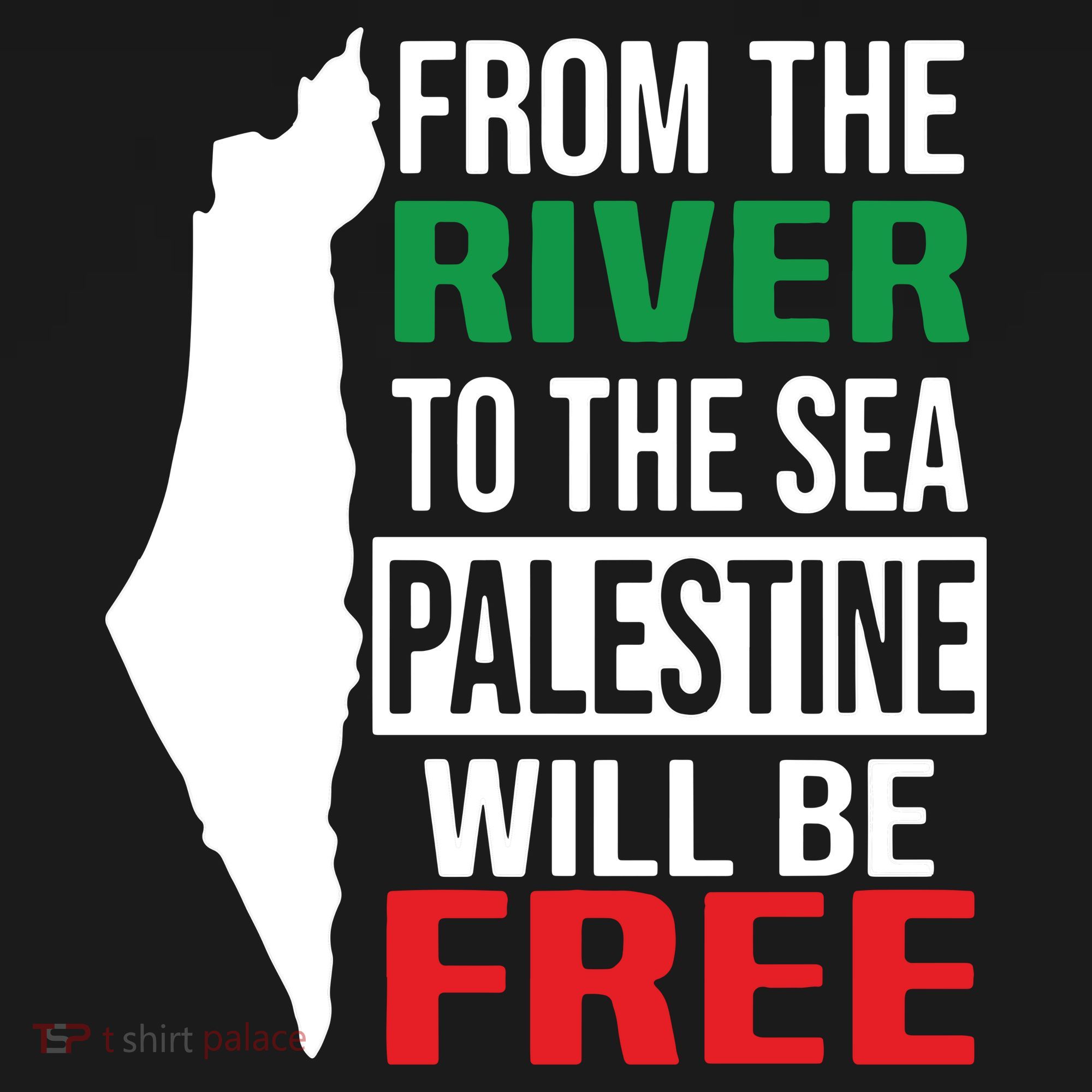 From The River To The Sea Palestine Will Be Free Doggie Tank