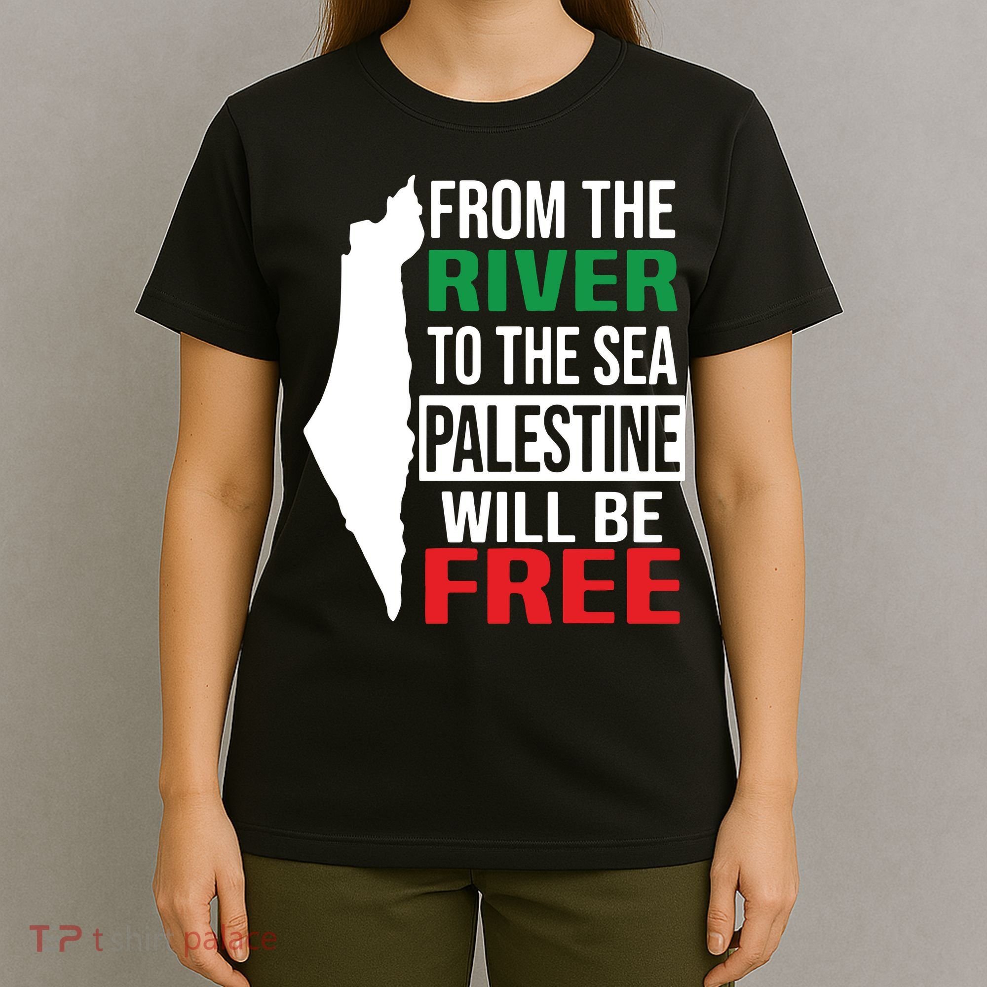 From The River To The Sea Palestine Will Be Free T-Shirt