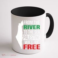 From The River To The Sea Palestine Will Be Free Coffee Mug thumb 1
