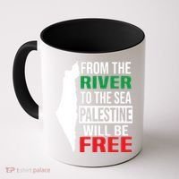 From The River To The Sea Palestine Will Be Free Coffee Mug thumb 0