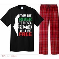 From The River To The Sea Palestine Will Be Free Pajama Set thumb 0