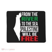 From The River To The Sea Palestine Will Be Free Mousepad thumb 0