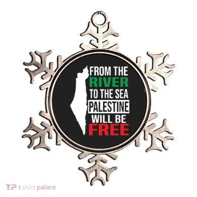 From The River To The Sea Palestine Will Be Free Ornament