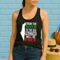 From The River To The Sea Palestine Will Be Free Women's Tank Top thumb 2