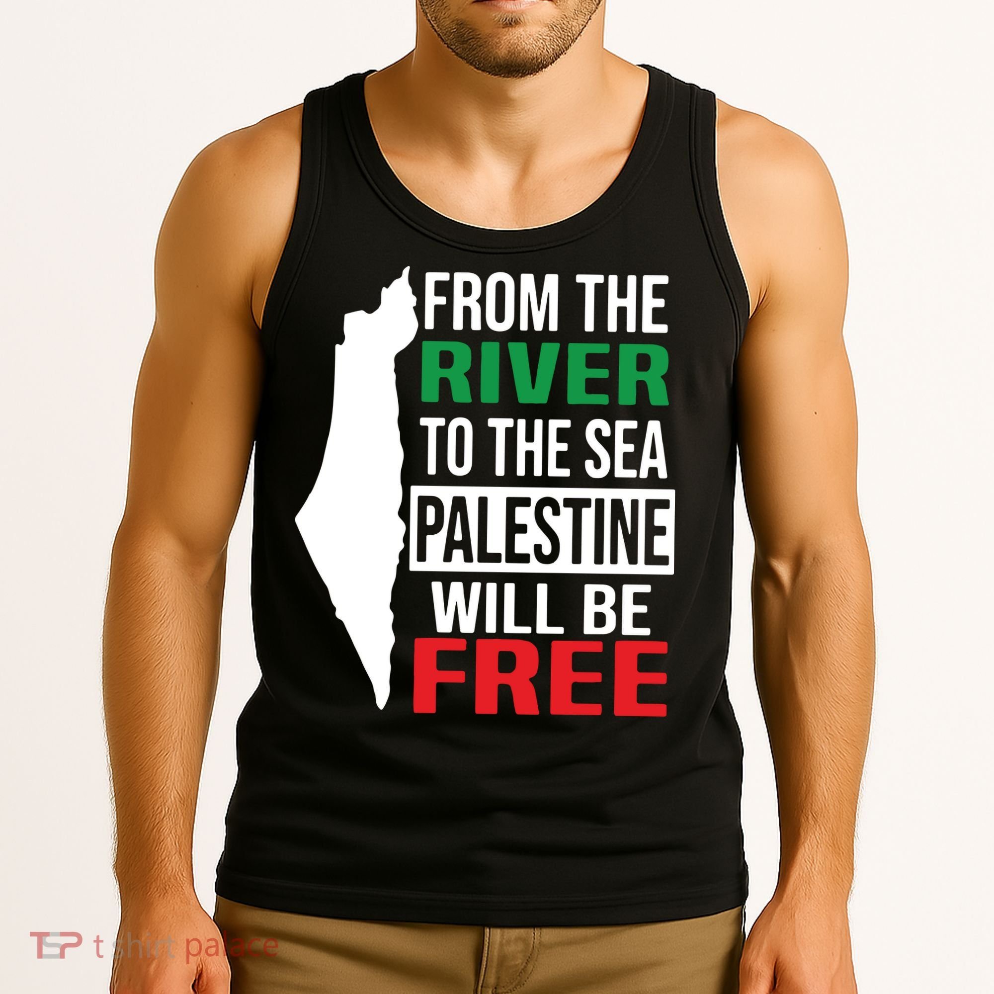 From The River To The Sea Palestine Will Be Free Tank Top
