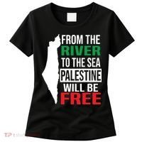 From The River To The Sea Palestine Will Be Free Women's T-Shirt thumb 0