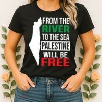 From The River To The Sea Palestine Will Be Free Women's T-Shirt thumb 2