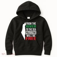 From The River To The Sea Palestine Will Be Free Kids Hoodie thumb 0