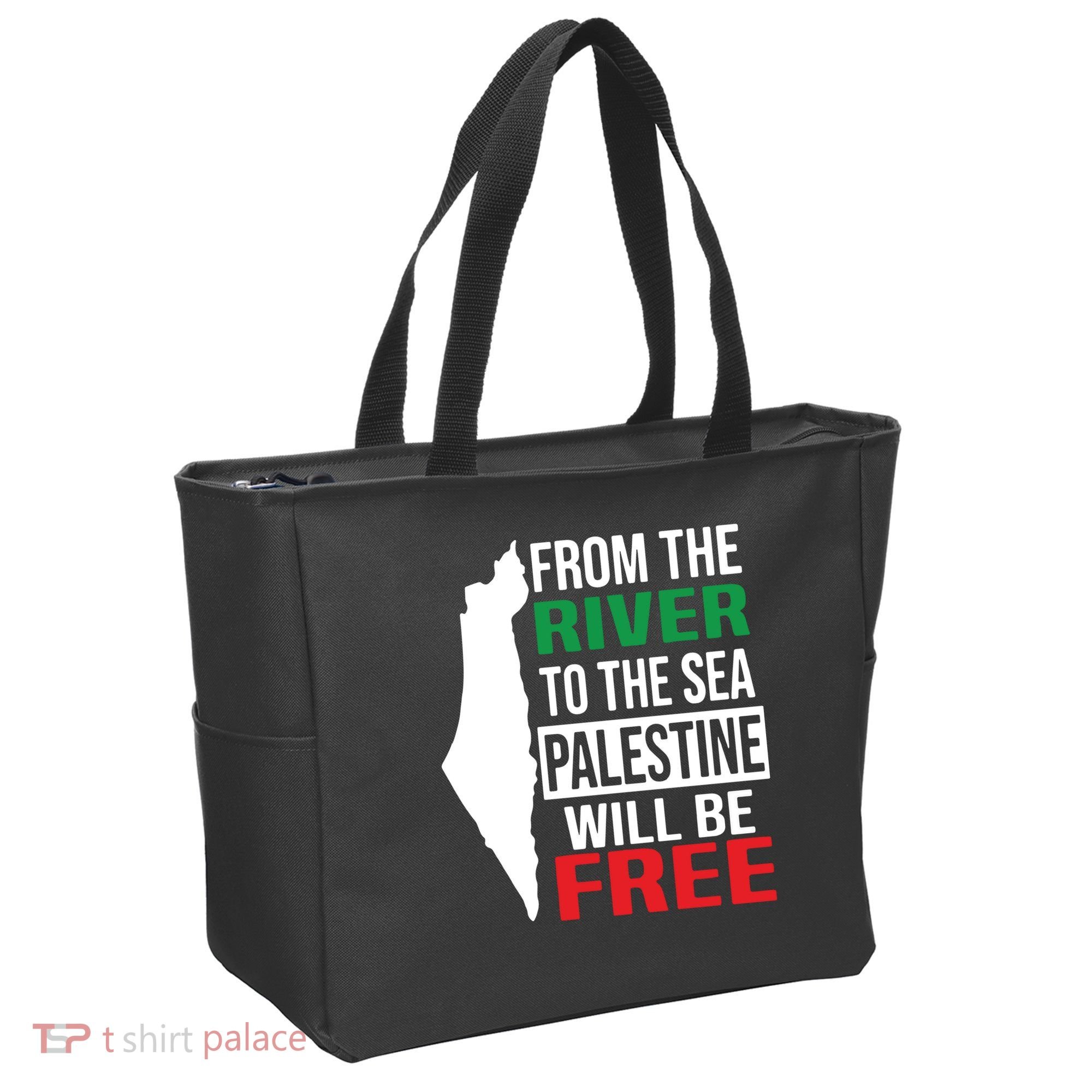 From The River To The Sea Palestine Will Be Free Tote Bag