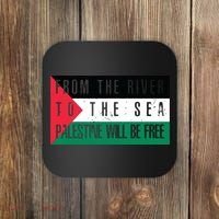 From The River To The Sea Palestine Will Be Free Coaster thumb 0