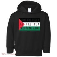 From The River To The Sea Palestine Will Be Free Toddler Hoodie thumb 0