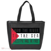 From The River To The Sea Palestine Will Be Free Tote Bag thumb 0