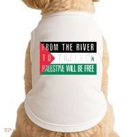 From The River To The Sea Palestine Will Be Free Doggie Tank thumb 0