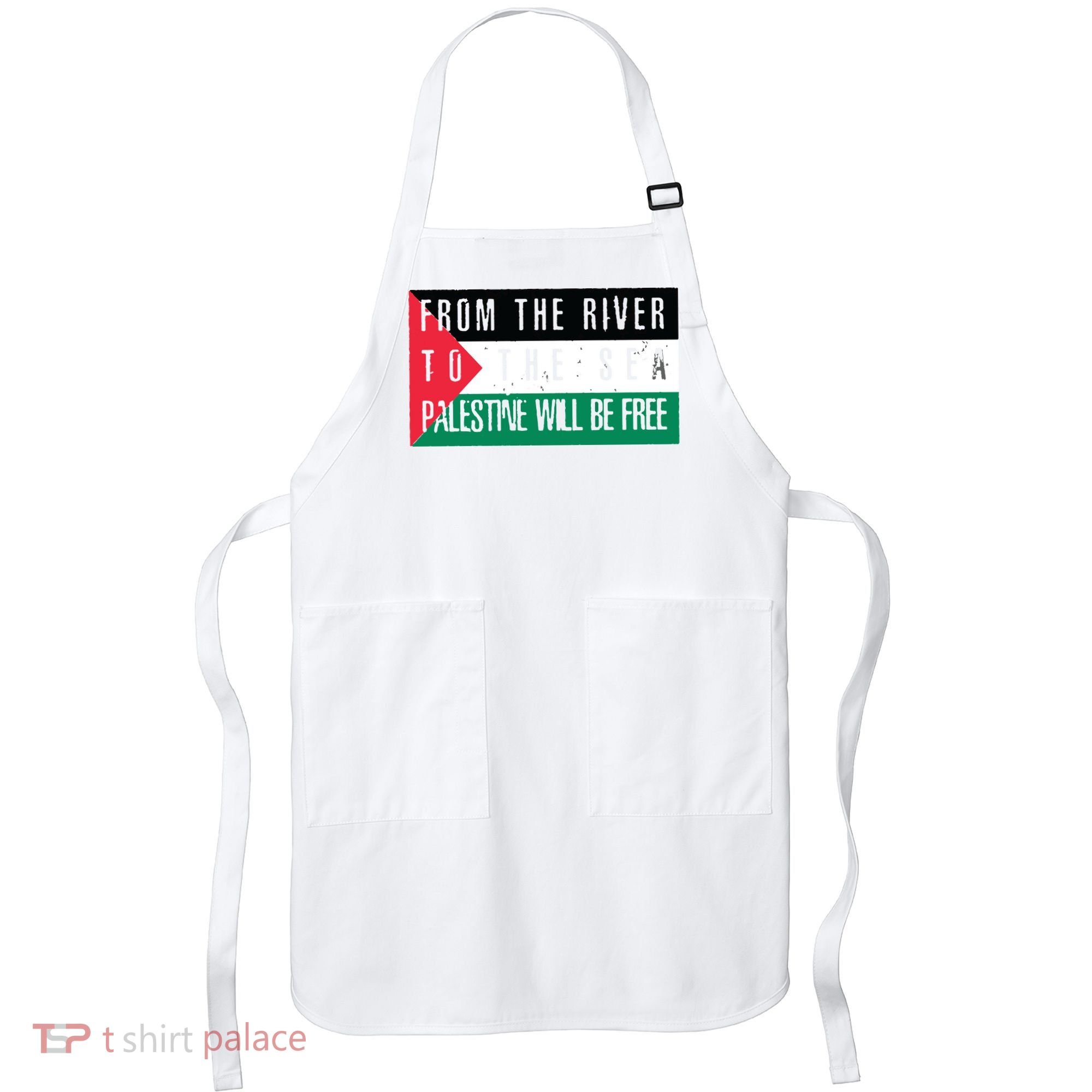 From The River To The Sea Palestine Will Be Free Apron