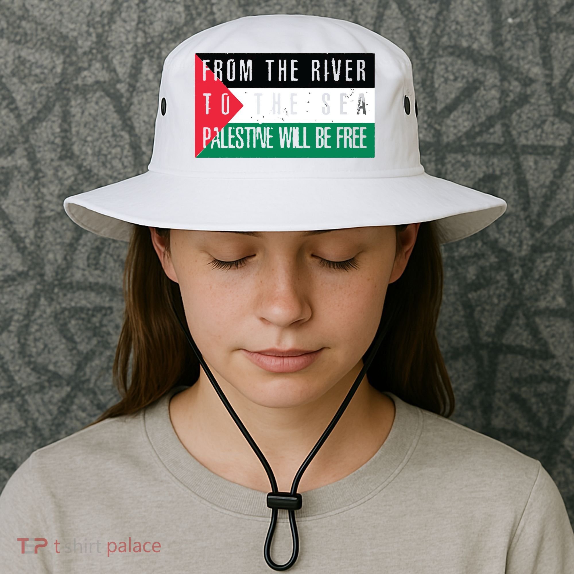 From The River To The Sea Palestine Will Be Free Bucket Hat