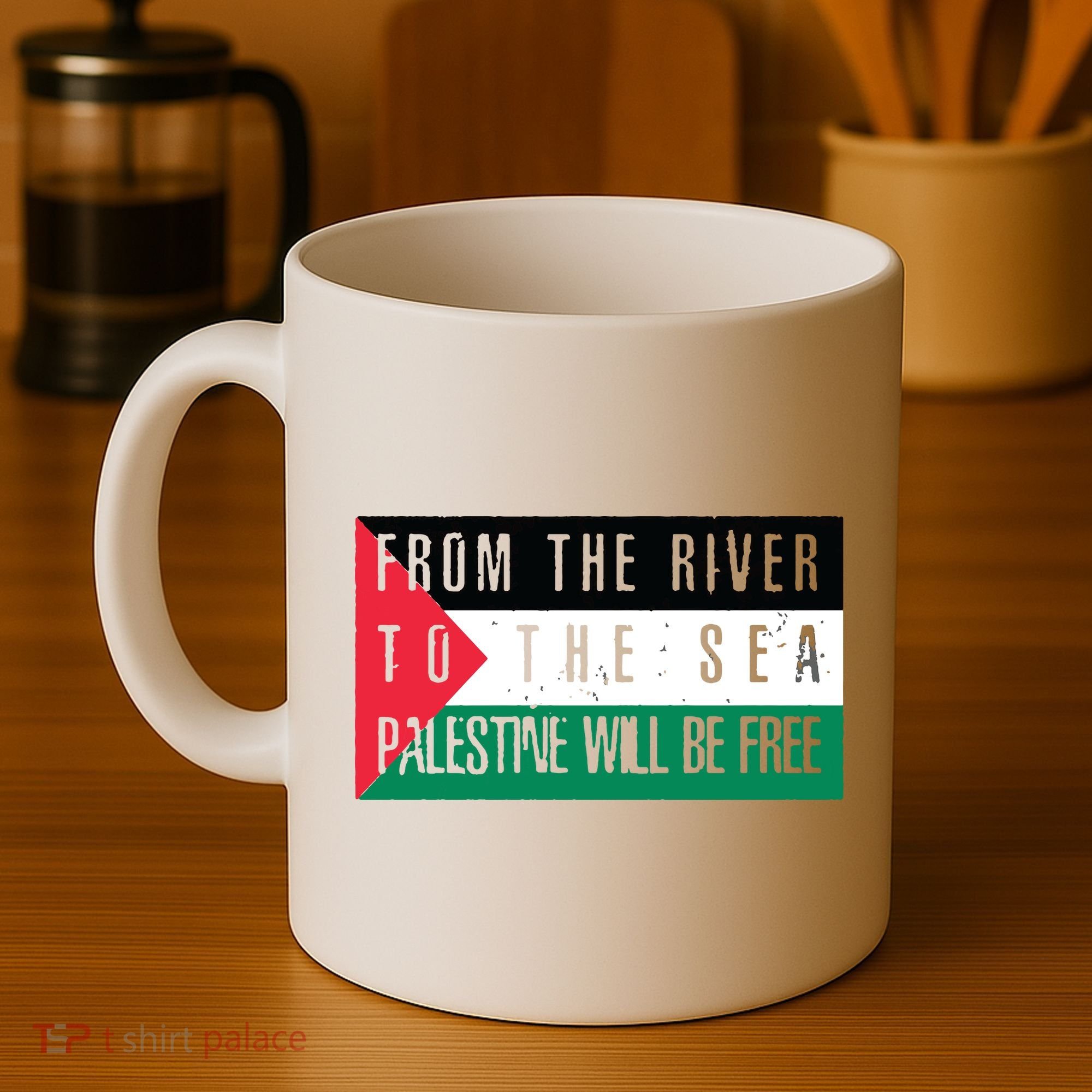 From The River To The Sea Palestine Will Be Free Coffee Mug