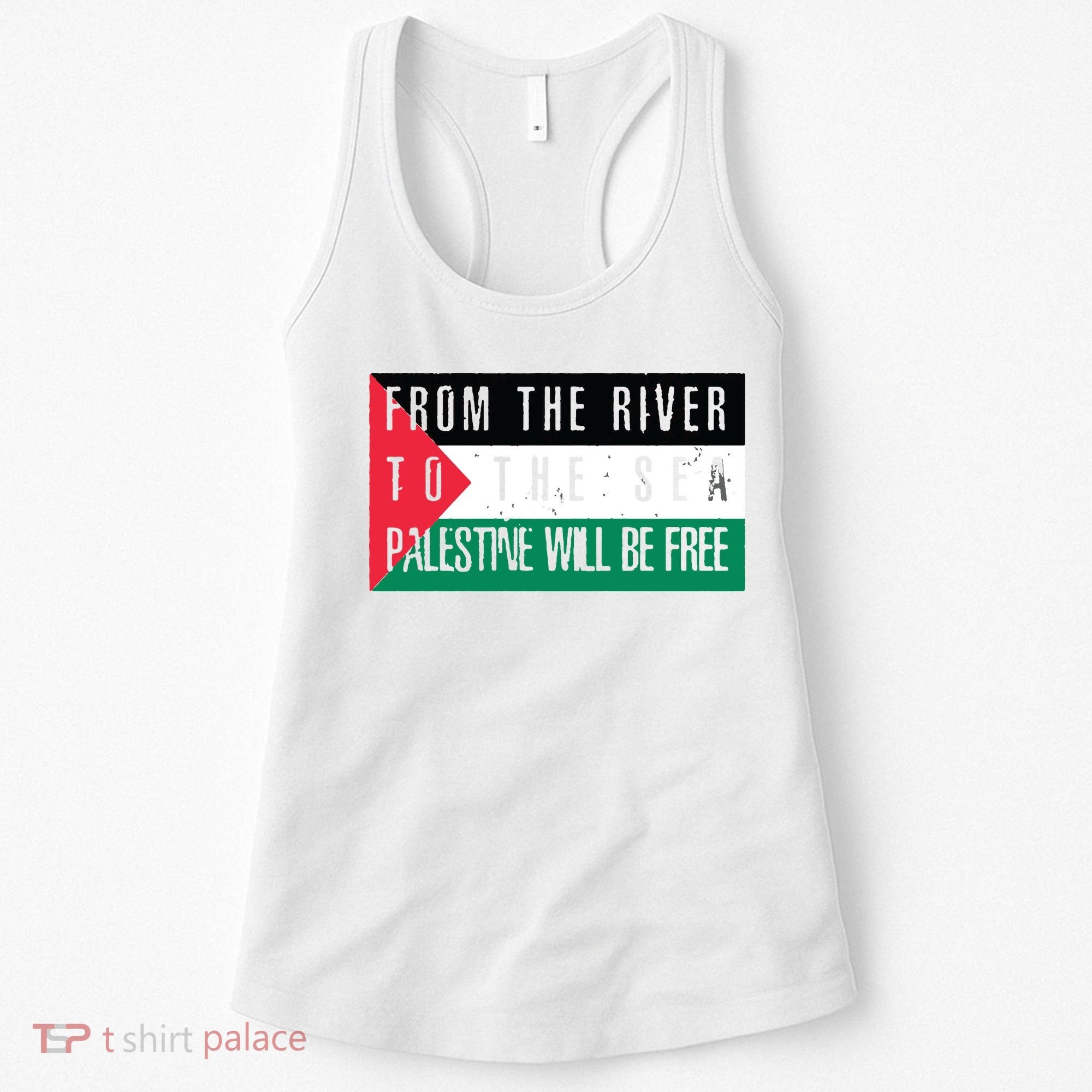 From The River To The Sea Palestine Will Be Free Women's Tank Top