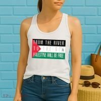 From The River To The Sea Palestine Will Be Free Women's Tank Top thumb 2
