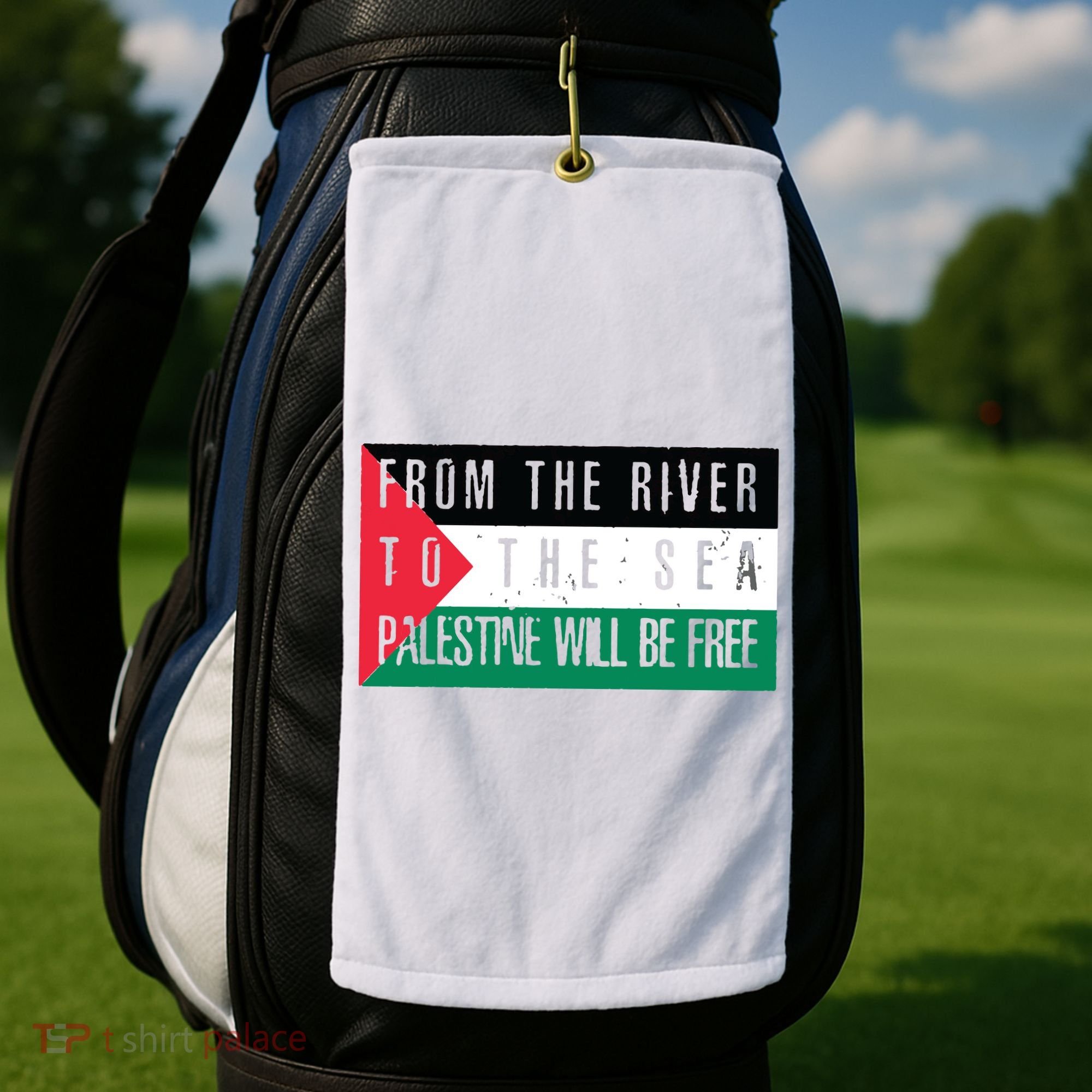 From The River To The Sea Palestine Will Be Free Golf Towel