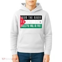 From The River To The Sea Palestine Will Be Free Kids Hoodie thumb 4
