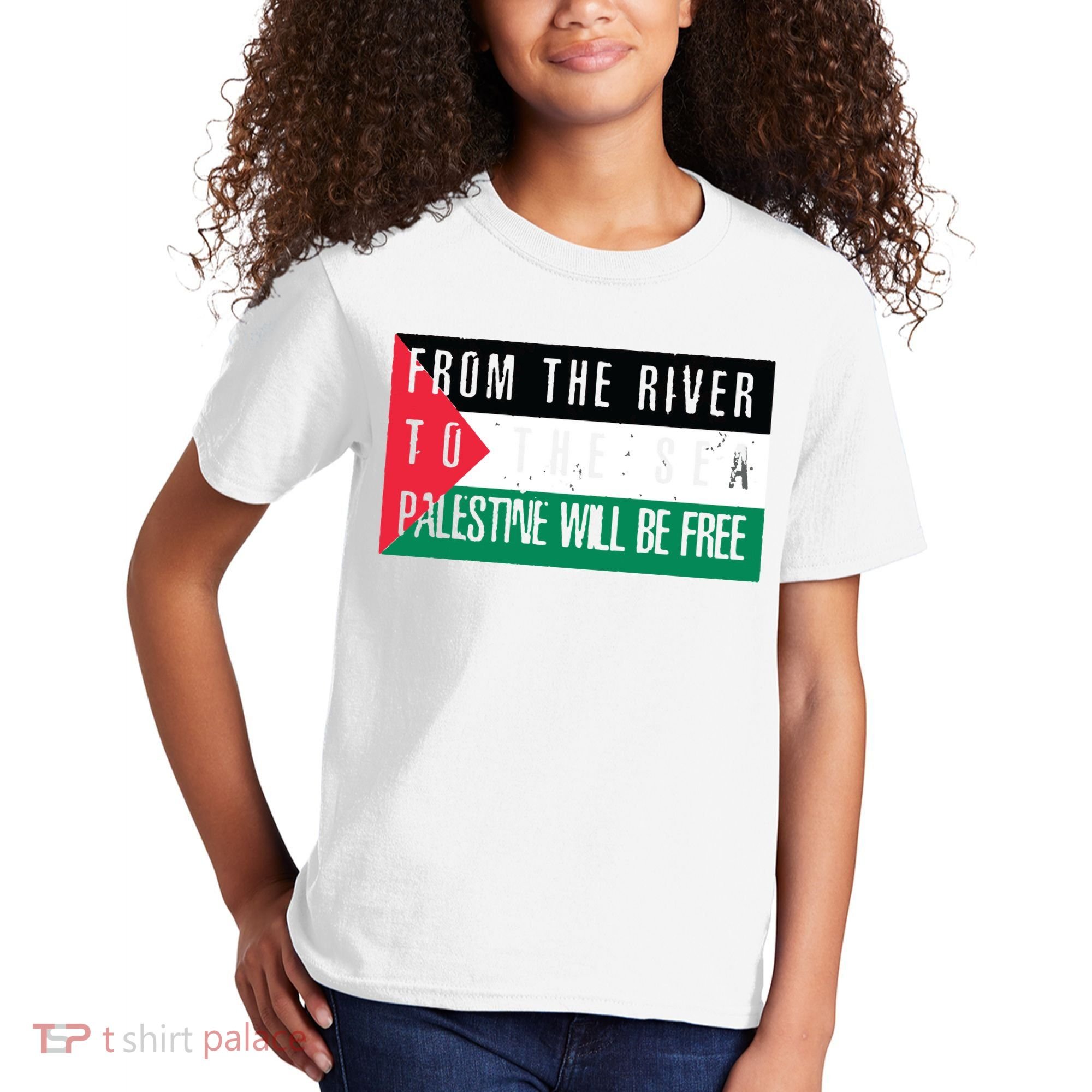 From The River To The Sea Palestine Will Be Free Kids T-Shirt