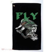 Fly The Reverse Hurdle Golf Towel thumb 0