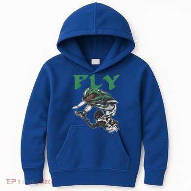 Fly The Reverse Hurdle Kids Hoodie