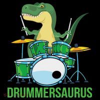 Funny T Rex Percussion Drummersaurus Drummer Gift Drums Bucket Hat thumb 4