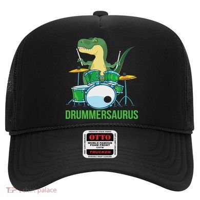 Funny T Rex Percussion Drummersaurus Drummer Gift Drums Hat