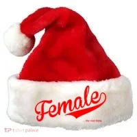 Female The Real Thing Santa Hat thumb 0